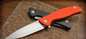 Shirogorov 俄罗斯 Hati M390 orange G10 folding 橙色G10折刀
